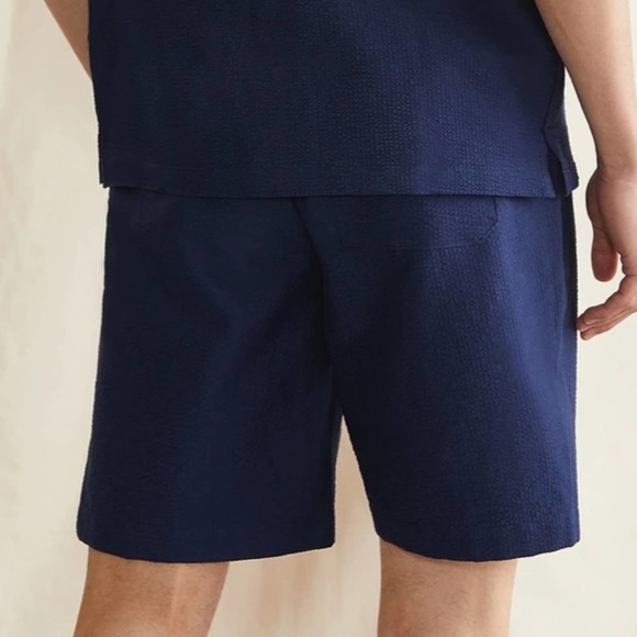 0276 NEW ONIA Men’s Calder Seersucker Swim Trunks - Picture 2 of 13